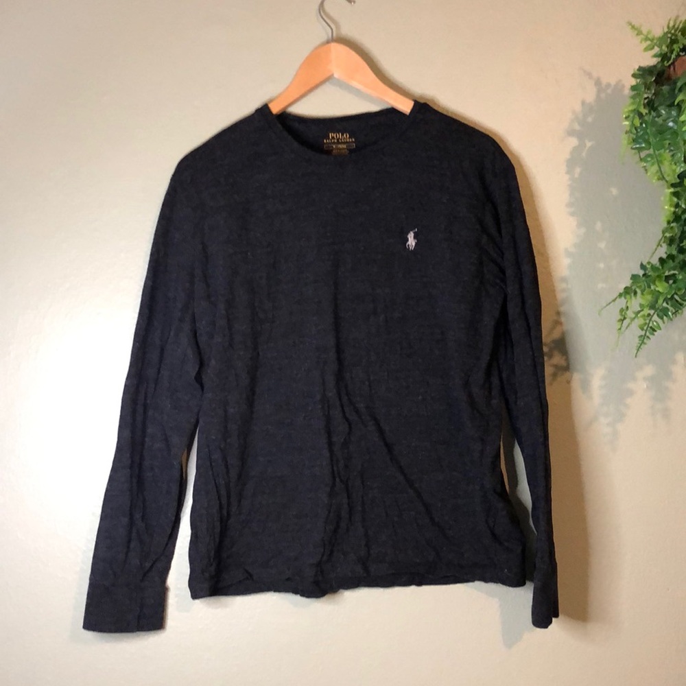 ❌SOLD❌Polo Ralph Lauren Dark Grey Long Sleeve